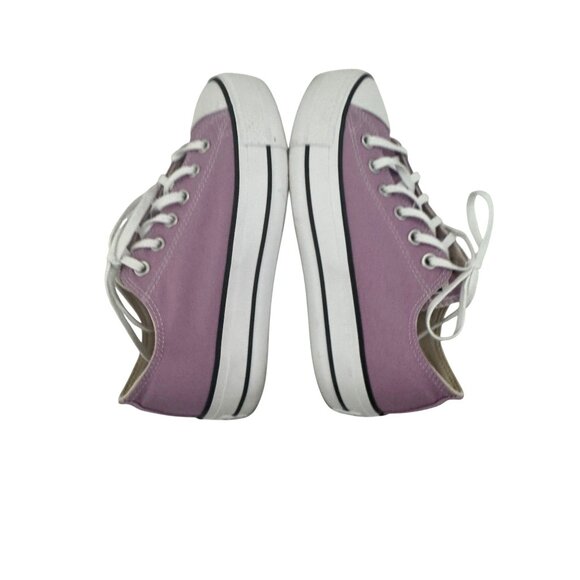 Converse Chuck Taylor All Star Lift Platform Canvas Sneakers Amethyst Sz 8 Women - Picture 6 of 12